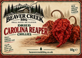 Beaver Creek BBQ dried Carolina Reaper chillies, 10g pack