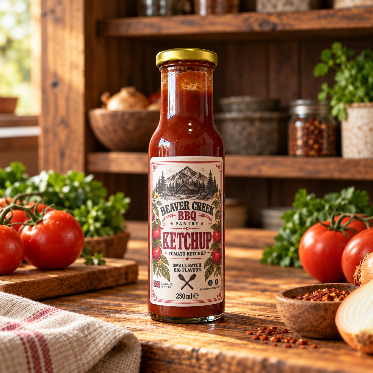 Beaver Creek Cabin Ketchup (250ml)