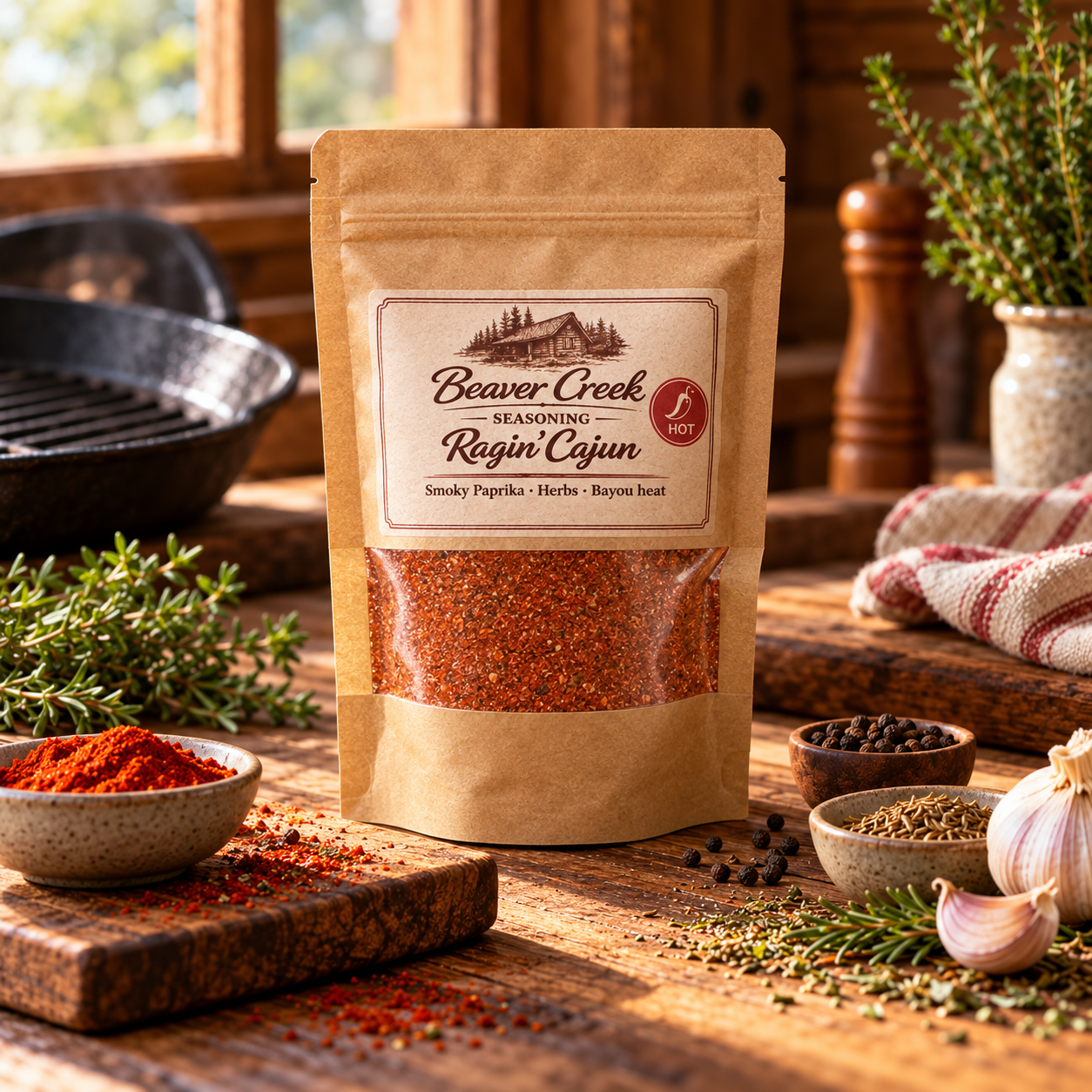 Ragin’ Cajun – Hot Cajun Seasoning with Habanero