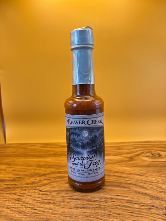 Scorpion and the Frog Moruga Scorpion Cajun hot sauce – 150ml bottle